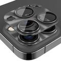 iPhone 14 Pro/14 Pro Max Hat Prince Kameralinsskydd i Härdat Glas - Svart