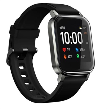 Xiaomi Haylou LS02 Vattentätt Smartwatch med Pulsmätare - Svart