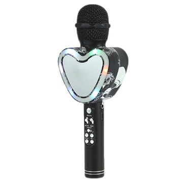 Hjärtformad Mikrofon med Bluetooth Högtalare Q5