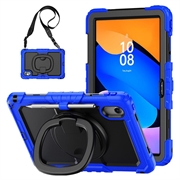 Lenovo Tab M11/Idea Tab Heavy Duty 360 Skal med Handrem - Mörkblå