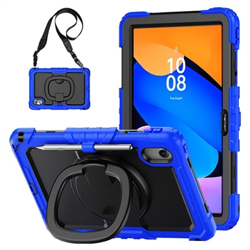 Lenovo Tab M11/Idea Tab Heavy Duty 360 Skal med Handrem - Mörkblå