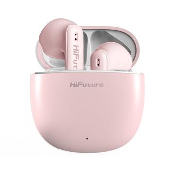 HiFuture Colorbuds2 TWS hörlurar med laddningsfodral - Rosa