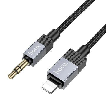 Hoco UPA32A Lightning till 3.5mm ljudkabel - 1m - Svart
