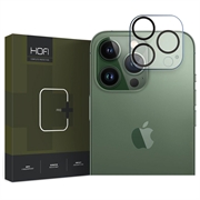 iPhone 15 Pro/15 Pro Max Hofi Cam Pro+ Kameralinsskydd i Härdat Glas - Genomskinlig / Svart