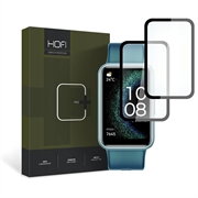 Huawei Watch Fit SE Hofi Hybrid Pro+ Härdat Glas Skärmskydd - 9H - Svart Kant - 2 St.