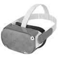 Honeycomb Rep-Resistant Oculus Quest 2 Skal - Grå