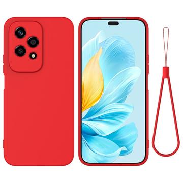 Honor 200 Lite Liquid Silikonskal - Röd