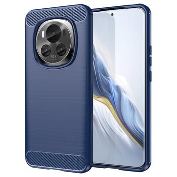 Honor Magic6 Borstat TPU Skal - Kolfiber