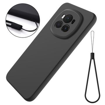 Honor Magic6 Liquid Silikonskal - Svart