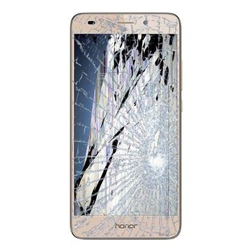 Huawei Honor 5c, Honor 7 lite LCD-display & Pekskärm Reparation - Guld