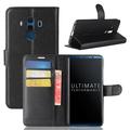 Huawei Mate 10 Pro Plånboksfodral med Magnetstängning - Svart
