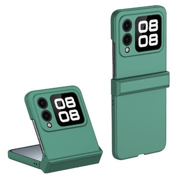 Huawei Nova Flip Gummerat Plastskal - Grön