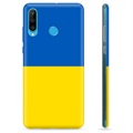 Huawei P30 Lite TPU-Skal Ukrainska Flaggan - Gul och ljusblå