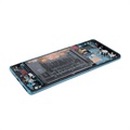 Huawei P30 Pro LCD Display (Service paket) 02352PGE - Aurora Blå