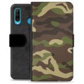 Huawei P30 Lite Premium Plånboksfodral - Kamouflage