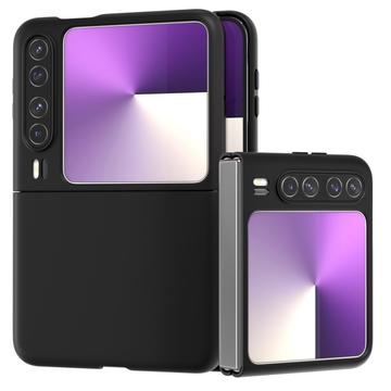 Huawei Pura X Gummerat Plastskal - Svart