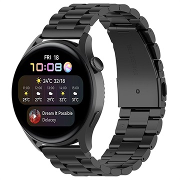 Huawei Watch 3/3 Pro Armband i Rostfritt Stål