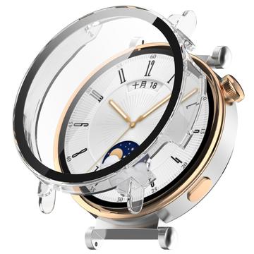 Huawei Watch GT 4 Plastskal med Härdat Glas Skärmskydd - 41mm - Klar