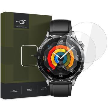 Huawei Watch GT 5 Hofi Premium Pro+ Härdat Glas Skärmskydd - 46mm - 2 St. - Klar