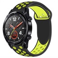 Huawei Watch GT Silikon Sportband - Gul / Svart