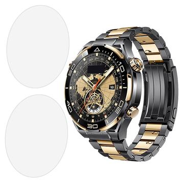 Huawei Watch Ultimate Design Härdat Glas Skärmskydd - 9H - Klar - 2 stk