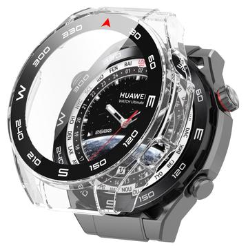 Huawei Watch Ultimate Plastskal med Härdat Glas Skärmskydd - Klar