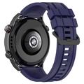 Huawei Watch Ultimate Soft Silikonrem - Mörkblå