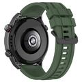 Huawei Watch Ultimate Soft Silikonrem - Grön