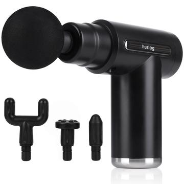 Huslog HUS1005 Vibrationsmassageapparat med 4 utbytbara huvuden