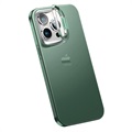 iPhone 14 Pro Max Hybrid Skal med Gömd Stativ - Grön
