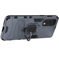 OnePlus Nord 2 5G Hybridskal med Ringhållare - Blå