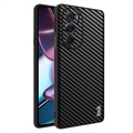 Imak LX-5 Motorola Edge X30 Hybrid Skal - Kolfiber - Svart
