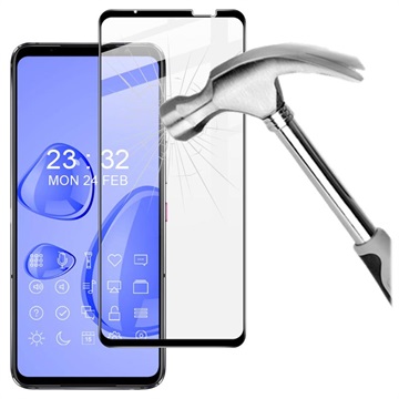 Imak Pro+ Asus ROG Phone 6/6 Pro Härdat Glas Skärmskydd - Svart