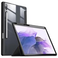Infiland Crystal Samsung Galaxy Tab S7 FE Foliofodral - Svart