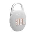 JBL Clip 5 vattentät Bluetooth-högtalare - vit