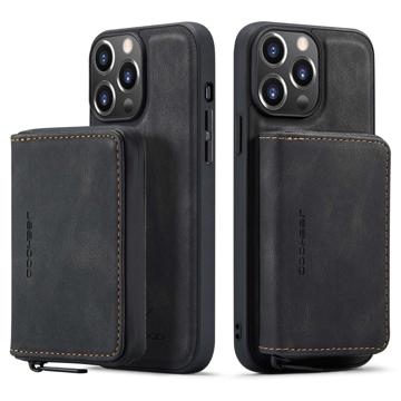 Jeehood Avtagbart 2-i-1 iPhone 14 Pro Skal med Plånbok - Svart