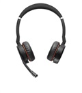Jabra Evolve 75 MS Stereo Trådlöst Headset - Svart