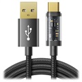 Joyroom USB-A/USB-C Snabbladdande Data Kabel - 1.2m