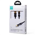 Joyroom USB-A/USB-C Snabbladdande Data Kabel - 1.2m - Svart