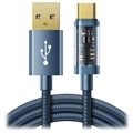 Joyroom USB-A/USB-C Snabbladdande Data Kabel - 1.2m - Blå
