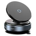 K009 Kompakt magnetisk biltelefonhållare för instrumentbräda och vindruta - svart