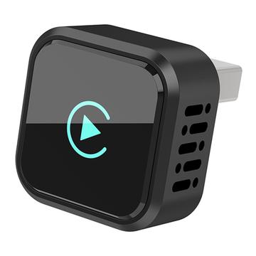 K6 Ultra1 2-i-1 trådlös CarPlay/Android Auto-adapter - Bluetooth 5.4, dual-band Wi-Fi