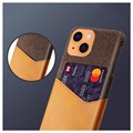 KSQ iPhone 13 Mini Skal med Kortficka - Kaffe