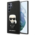 Karl Lagerfeld Ikonik Saffiano Samsung Galaxy S22 Ultra 5G Skal - Svart