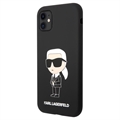 Karl Lagerfeld Ikonik iPhone 11 Silikonskal - Svart