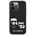 Karl Lagerfeld Karl & Choupette iPhone 13 Pro Silikonskal - Svart