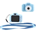 Barn Digitalkamera med 32GB Minneskort - Blå