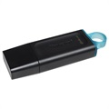 Kingston DataTraveler Exodia USB-minne - 64GB - Blågrön / Svart