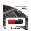 Kingston DataTraveler Exodia M USB 3.2 Flashminne - 128GB - Röd