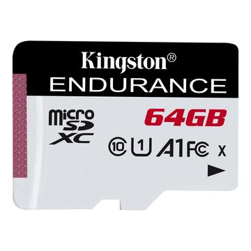 Kingston microSDXC-minneskort med hög uthållighet SDCE/64GB - 64GB